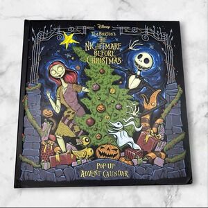 Disney Nightmare Before Christmas Pop-Up Book Advent Calendar Goth Tim‎ Burton